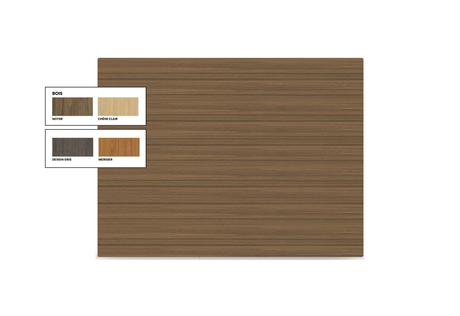 Tete de lit en bois - wood - dunlopillo