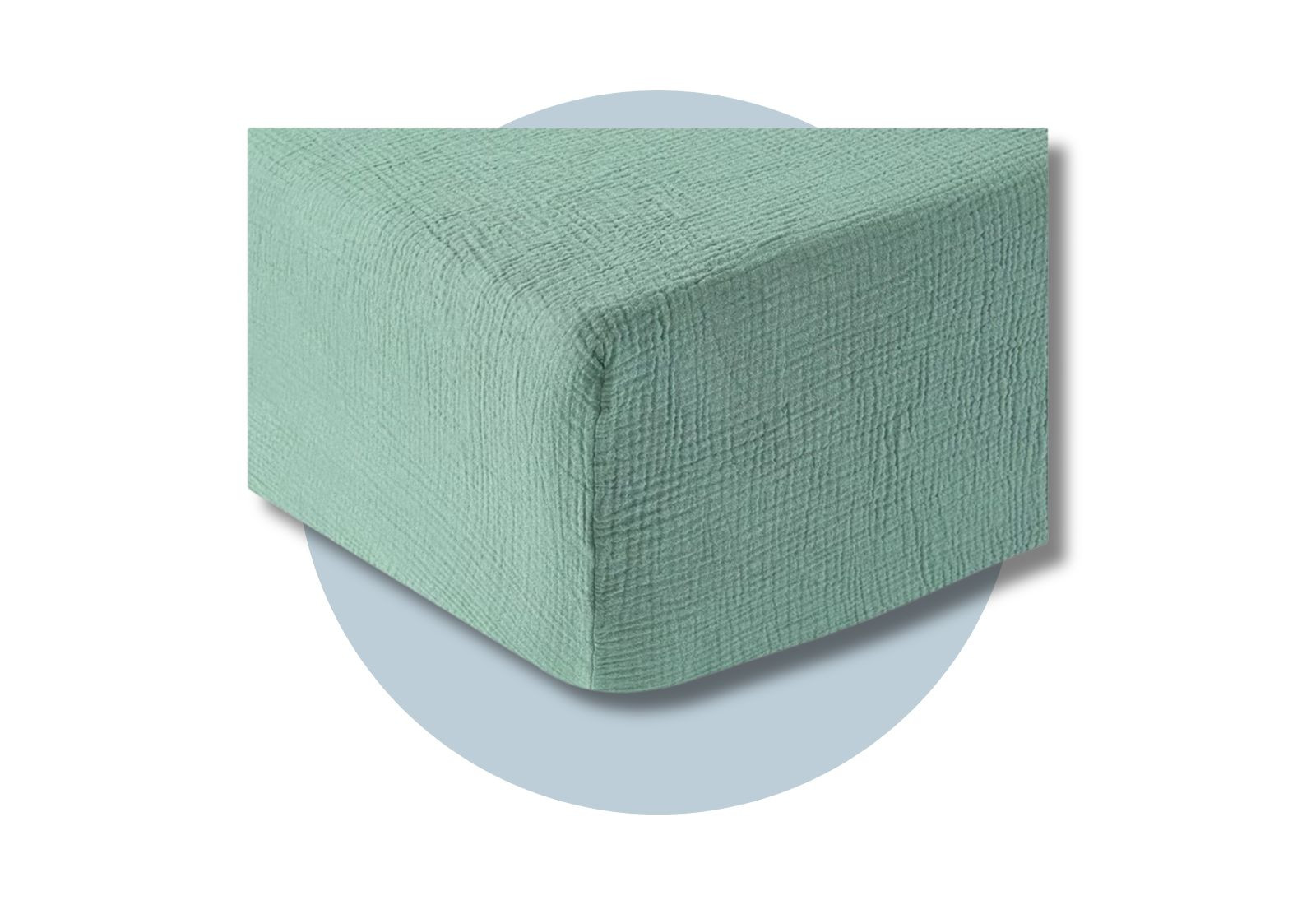 Linge de lit - Drap Housse - Gaze de coton - Anne de Solene