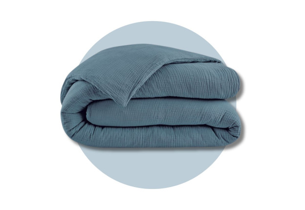 Linge de lit - Housse de couette - gaze de coton - Anne de Solene